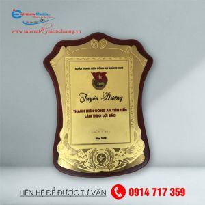 Bảng vinh danh ĐOÀN THANH NIÊN CÔNG AN QUẢNG NAM